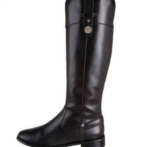 Anne Klein Calantha leather boots